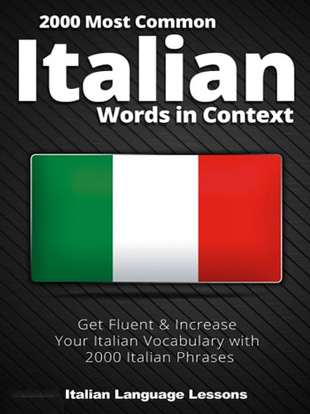 کتاب ۲۰۰۰Most Common Italian Words in Context