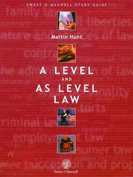 کتاب A Level and As Level Law Martin Hunt متون حقوقی مارتین هانت