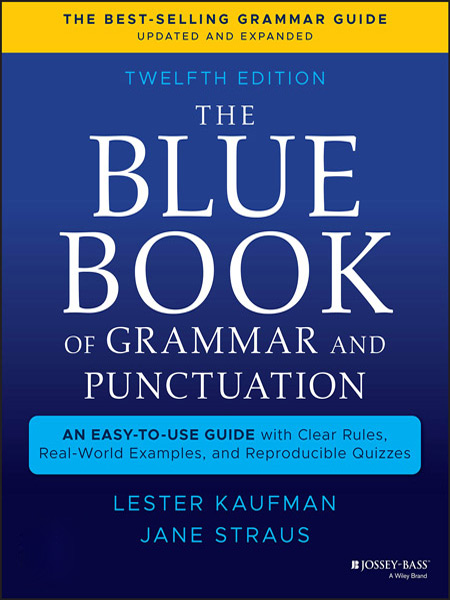 کتاب The Blue Book of Grammar and Punctuation ویرایش دوازدهم
