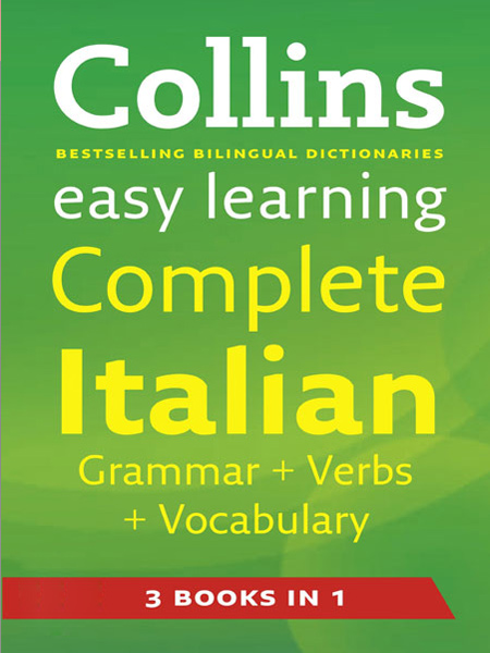 کتاب Easy Learning Complete Italian Grammar + Verbs + Vocabulary