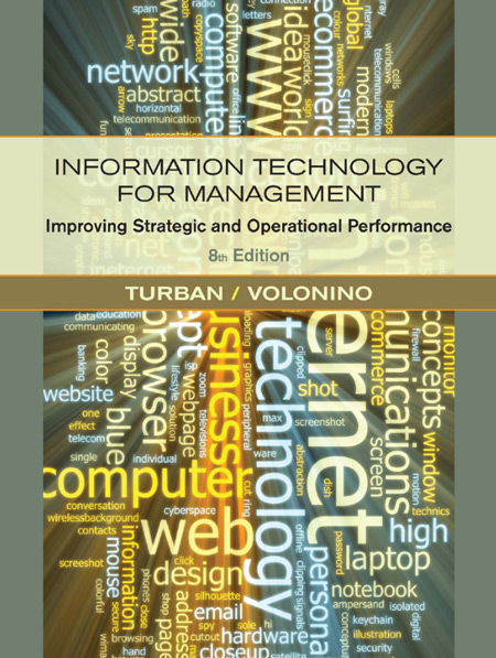 کتاب Information Technology for Management Improving Strategic And Operational Performance ویرایش هشتم