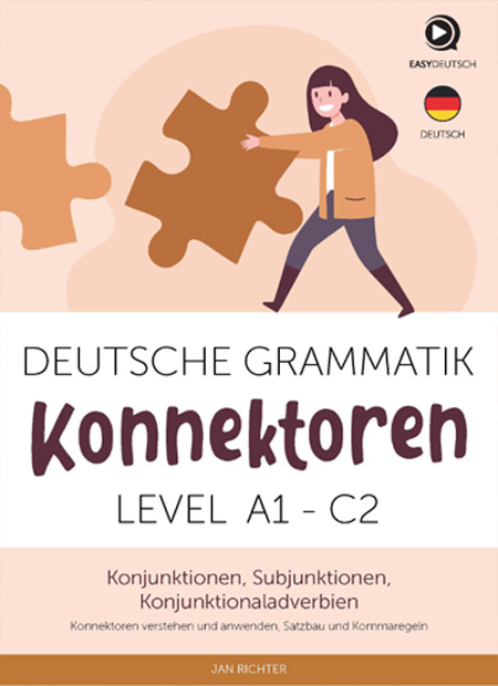 کتاب Deutsche Grammatik Konnektoren Level A1-C2