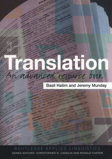 کتاب Translation An Advanced Resource Book